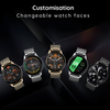 Pebble Metal Pro 1.38" HD Display, BT Calling, Voice Assistant, Health Suite Smartwatch (Multicolor Strap, Free Size)