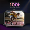 BeatXP Marv Super with 2" TFT HD Display, BT Calling, 24*7 Health Monitoring, IP68 Smartwatch
