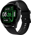 Noisefit Crew 1.38 Round Display Smartwatch - Jet Black