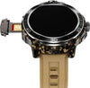 Fire-Boltt Shott 1.5" Round Display, Front Camera, Nano SIM Slot Smartwatch (Dessert Brown Strap, Free Size)