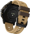 Fire-Boltt Shott 1.5" Round Display, Front Camera, Nano SIM Slot Smartwatch (Dessert Brown Strap, Free Size)