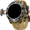 Fire-Boltt Shott 1.5" Round Display, Front Camera, Nano SIM Slot Smartwatch (Dessert Brown Strap, Free Size)