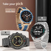 GOBOULT Mirage 1.39'' Screen, Working Crown, Zinc Alloy Frame, 500 Nits Smartwatch